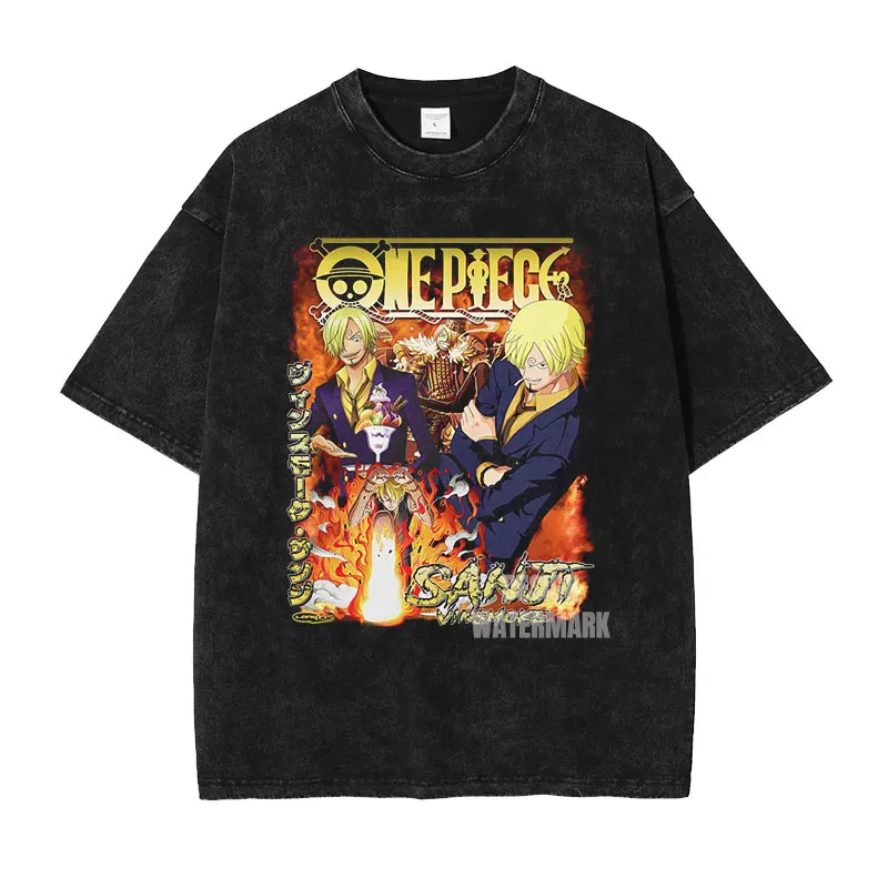 

One Piece Official Fan T-Shirt Men 2026 Summer Cotton Casual Streetwear Style Graphic Streetwear Y2K Unisex