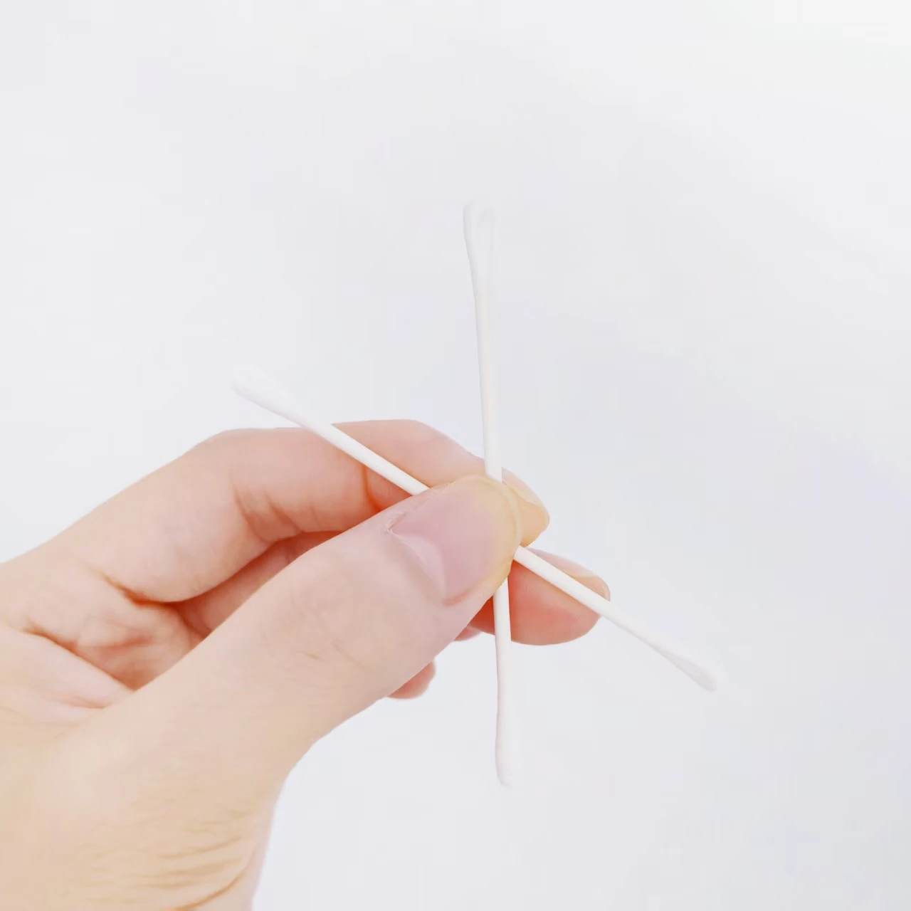 800 قطعة/1200 قطعة عيد الميلاد موضوع تصميم غرامة محور أعواد قطنية عصا فرك صندوق عطلة هدية أعواد قطنية