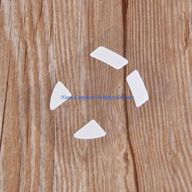 f68c 1set 0.8mmガラスマウスフィートスケートマウスステッカーパッドバイパー究極