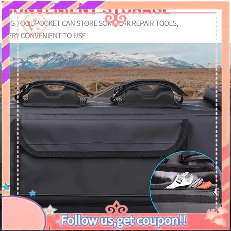

Durable Tailgate Pad Shuttle Pad For Pickup Truck - Tailgate Protection Pad Transports 2 Bikes With Bike Straps Tool Pocket