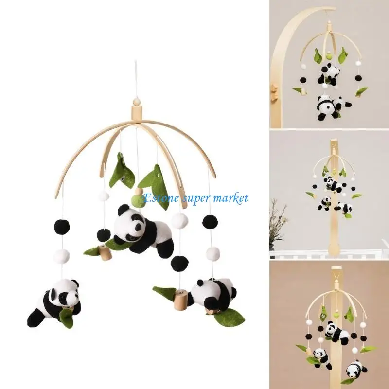 

090B Infant Soothing Toy Bed Rattle Hanging Accessories Suitable for Newborns Babies