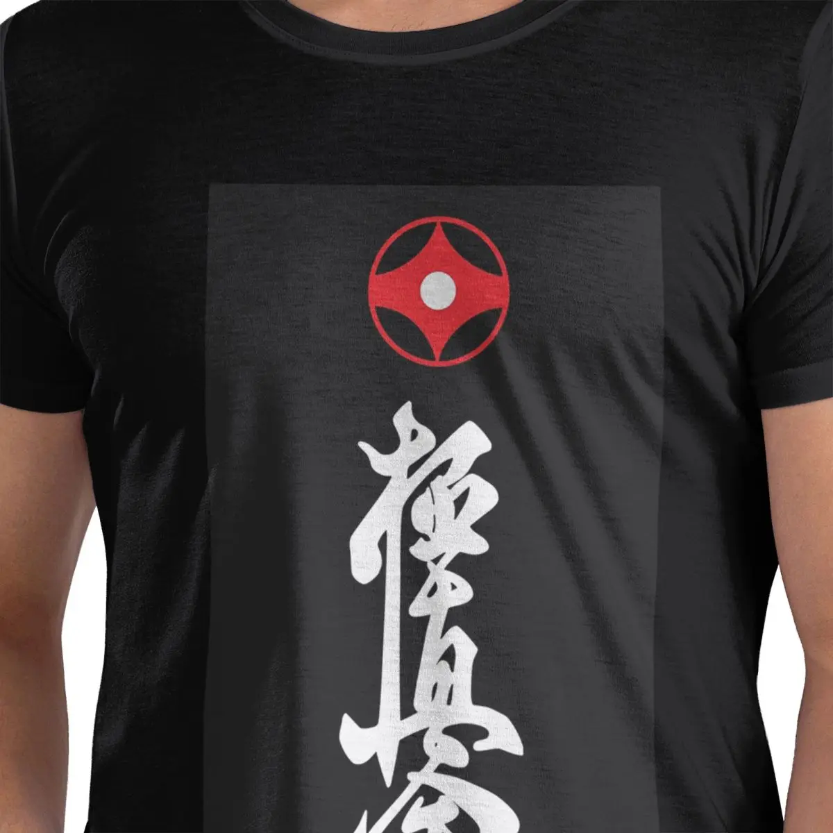 

Kyokushin Karate White 100% Cotton T-Shirt Men's Oversized T Shirts Men O-Neck Short Sleeve S-6XL