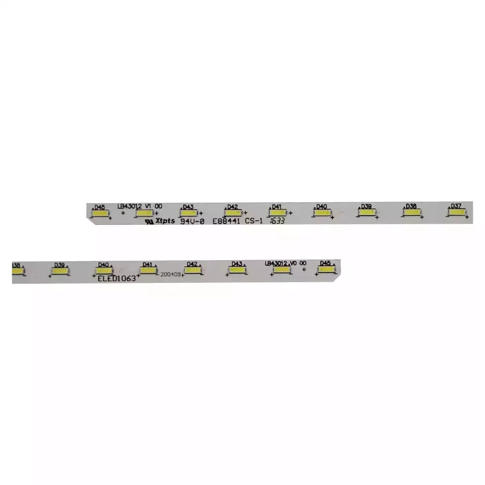 10kit LED backlight strip LB43012 V0_00/LB43012 V1_00  For Sony TV KDL-43WD750 KDL-43WD752 KDL-43WD751 KDL-43WD756 KDL-43WD755