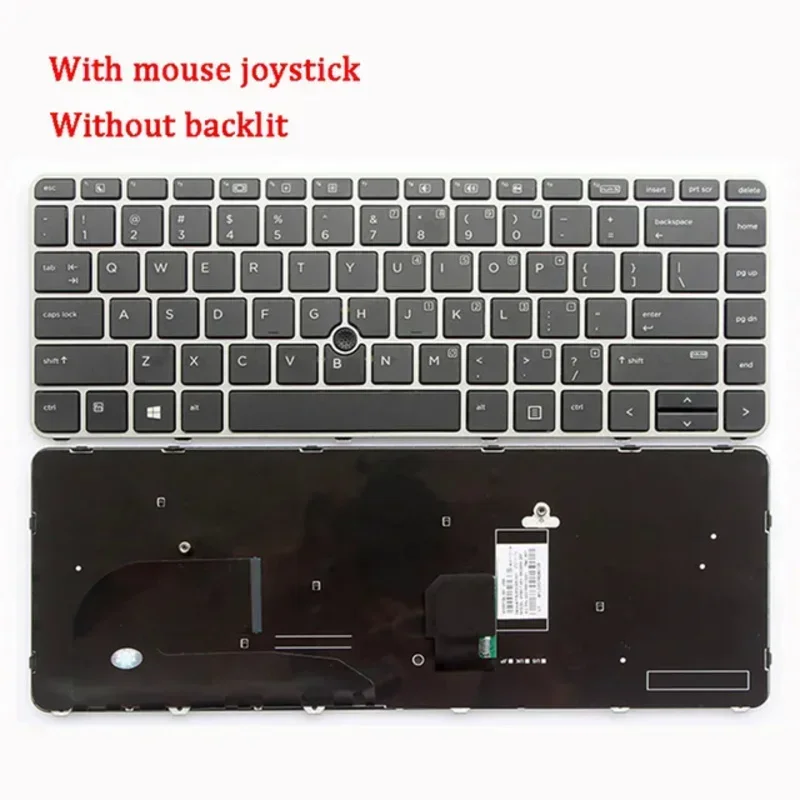 FORNew Laptop Rreplacement Keyboard Compatible for HP 840 745 G3 G4 848 G3 HSTNN-I33C