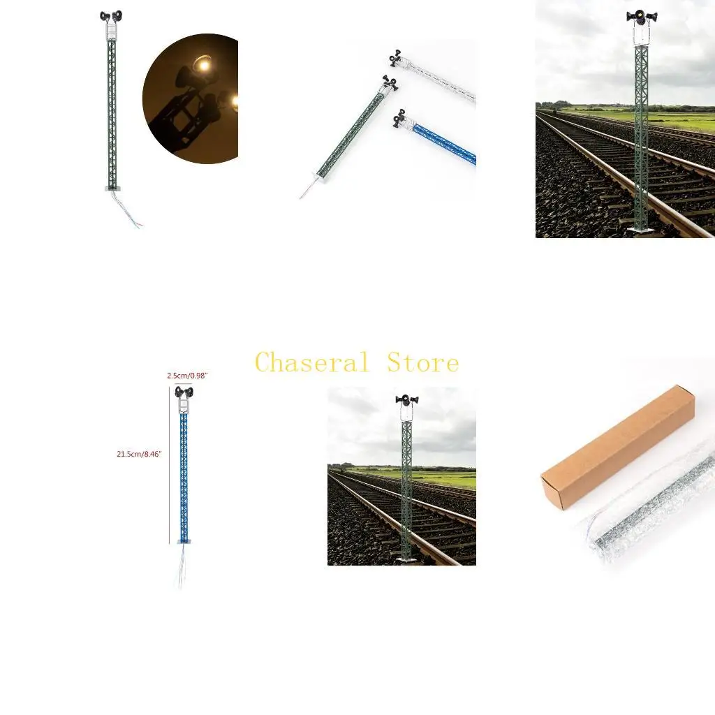 

E7CE DIY Model Making 1 Scale Ho Railway Train Light Model Lamp 3V