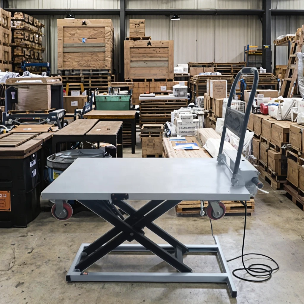 with Silent Wheel Foldable Lift for Vehicle Loading High-performance Professional Portable Scissor Flatbed Truck