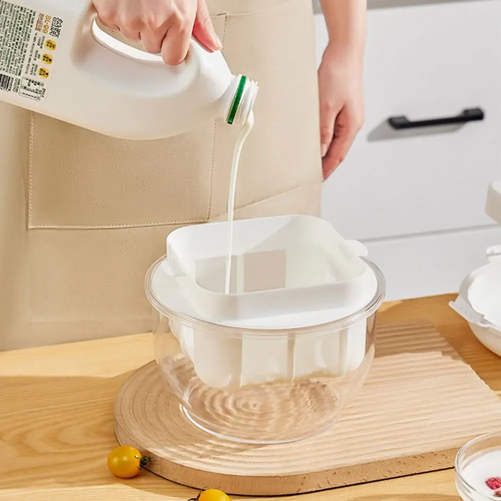 재사용 가능한 요구르트 치즈 Whey 분리기, 두유 주스용 다목적 요구르트 치즈 제조기 기계,