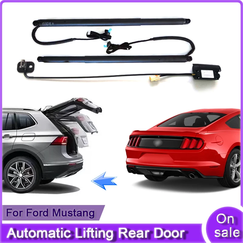 

Для Ford Mustang 2015 ~ 2024, автомобильная электрическая система подъема задней двери, автоматический Открыватель задних ворот, автоматическая подъемная задняя дверь