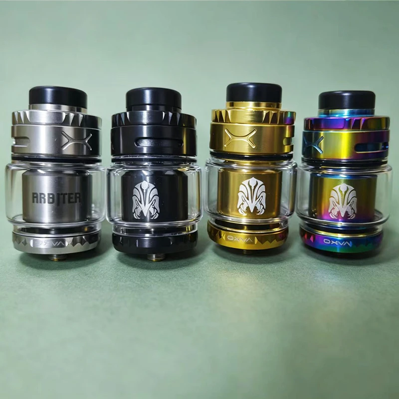 Arbiter v1 RTA  Dual Single Coil Build Top Rebuildable Tank 28mm 4ml/6ml toBottom Airflow Leakproof Tank for 510  spare parts