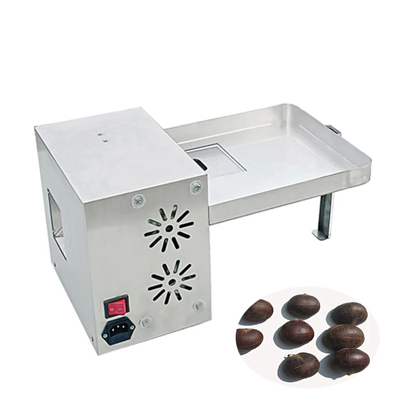 

Commercial Chestnut Opening Shelling Machine Semi Automatic Chestnut Incision Machine Small Electric Chestnut Opener