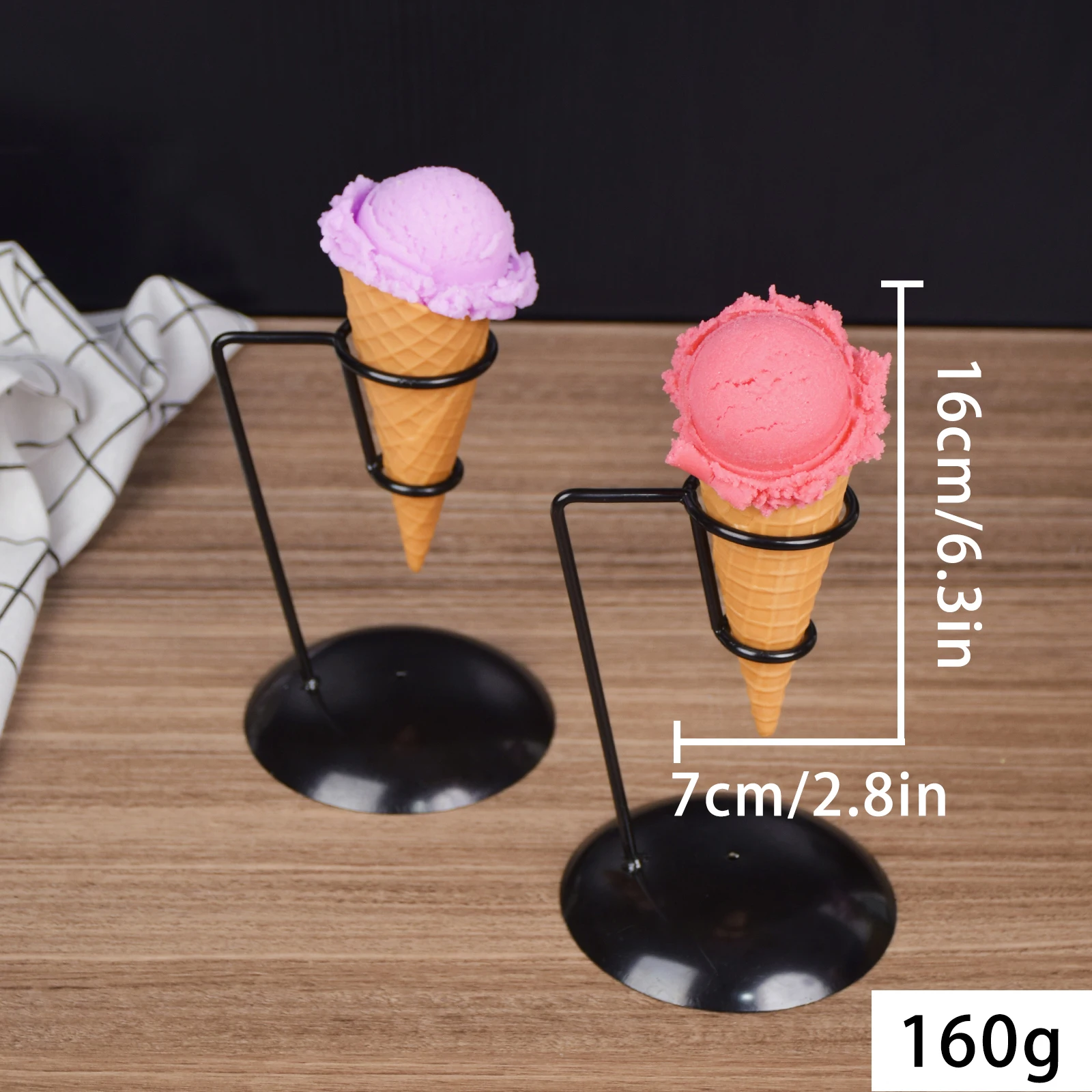 JOINPAYA 6 Bolas De Helado Artificiales Realistas – Decoración De Hogar, Comercio Y Accesorios De Fotografía
