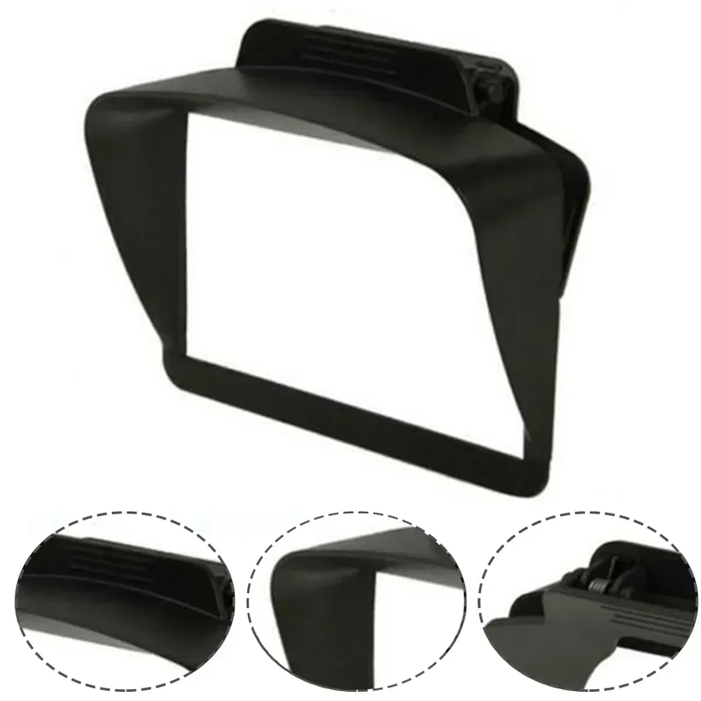 5 Inch Car GPS Sun Shade Sunshade Visor Anti Glare Cover Blind Sat Nav Sun Shade Visor For All 5'' TomTom- & 5.1 Garmin- GPS 