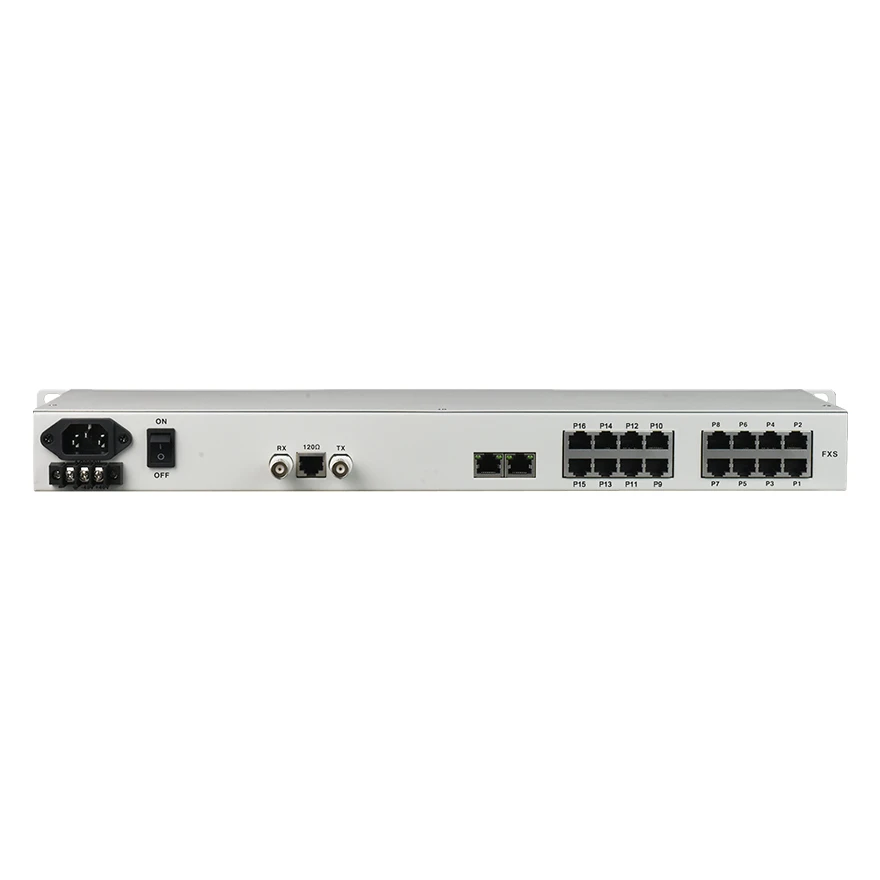 PCM multiplexer 16 channel telephone mux + 4 Ethernet +4rs232/422/485  over e1
