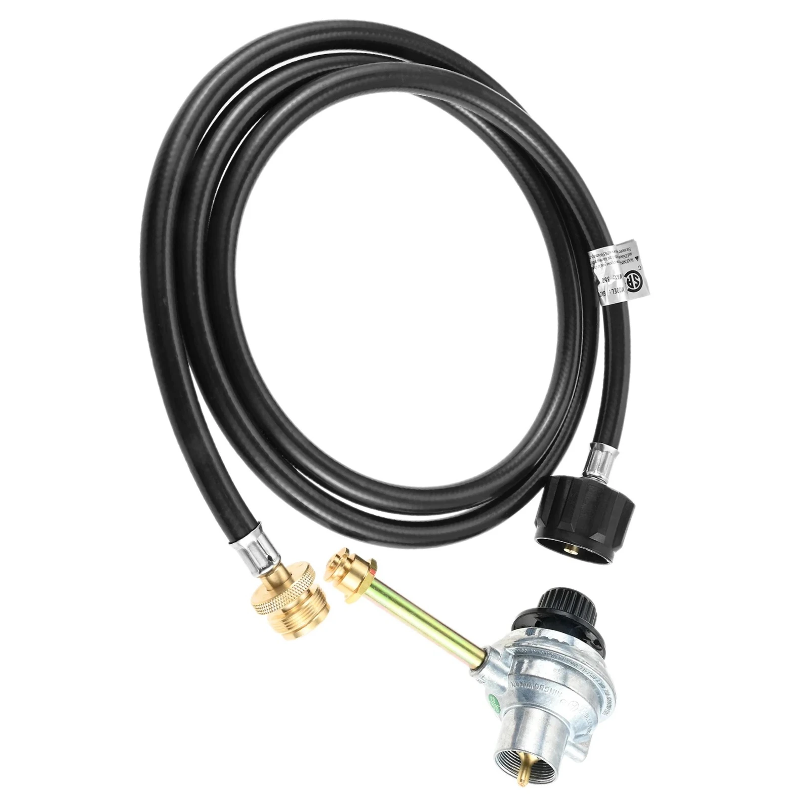 

Регулирующий клапан регулятора 6 футов с адаптером для пропанового шланга 29102349 для бака QCC-1/Type-1 от 1 до 20 фунтов для гриля2Go Charbroil