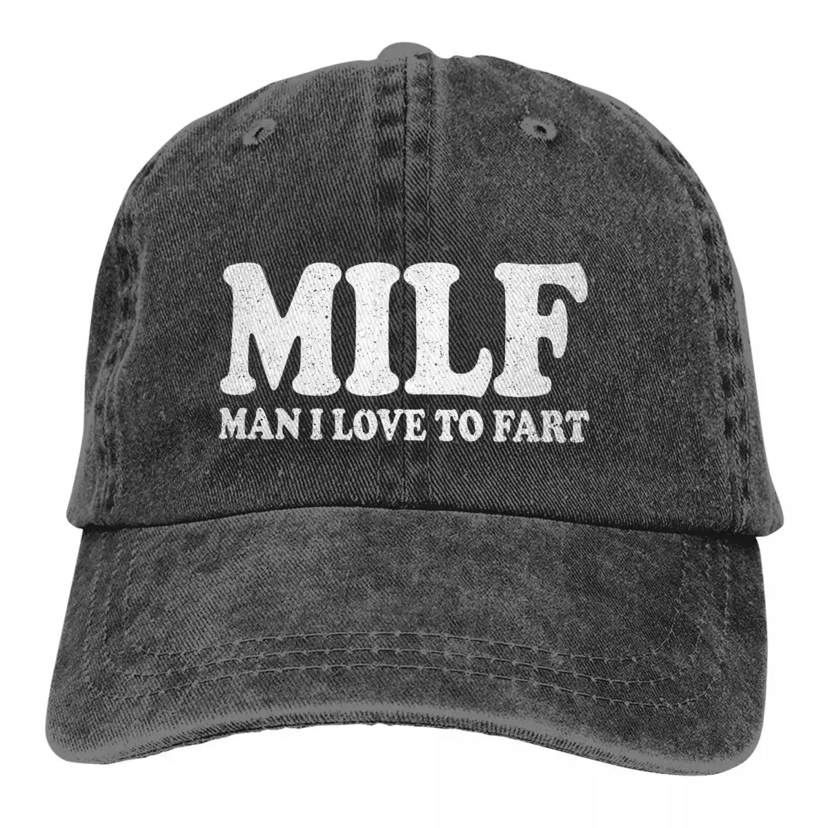 

Pure Color Dad Hats Man I Love To Fart Women's Hat Sun Visor Baseball Caps MILF MEME ART Peaked Cap