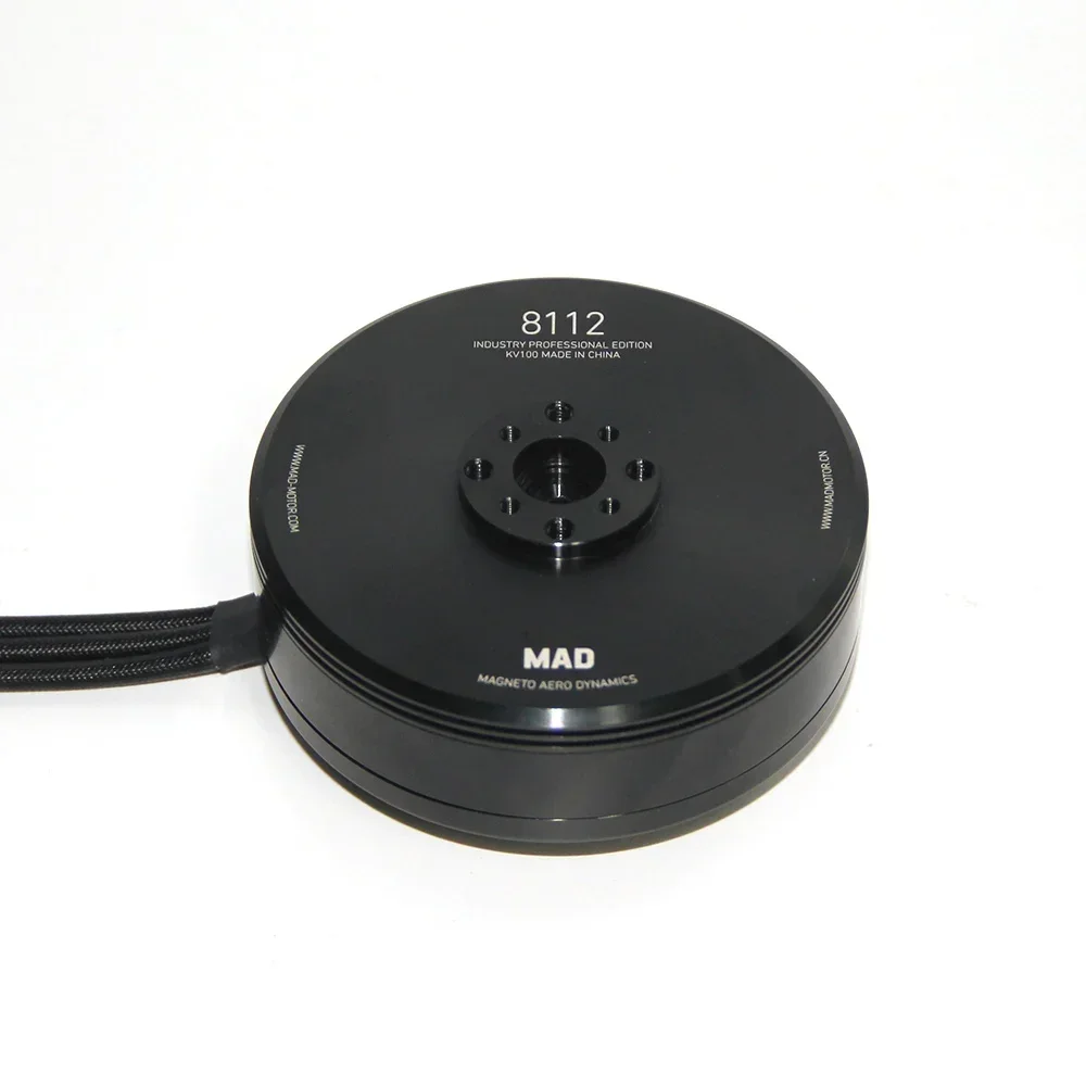 

MAD 8112 IPE black V1.0 KV100 Large DC Brushless Model Motors