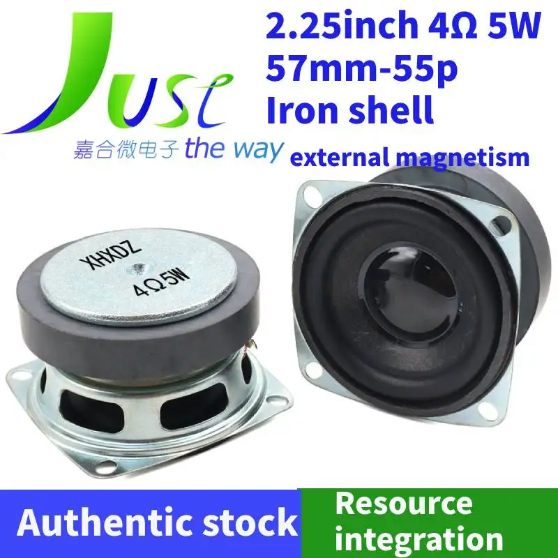 2pcs/lot 2/2.25/2.5/3-inch blue speaker 66MM/77MM anti magnetic full frequency speaker 8Ω 5W 4Ω 5W 3W