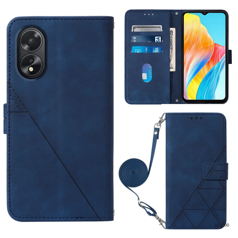 For Oppo A38 Find X6 Realme 10 C55 Pro Plus A 38 CPH2579 4G 5G Phone CoverFlip Cover Folding Bracket Wallet Clip Phone Shell