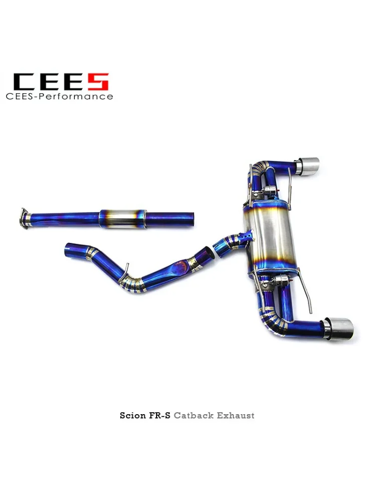 CEES Catback Exhaust for  BRZ 2013-2019 Performance Tuning  Exhaust Valve Control Exhaust System Acoustical Damper