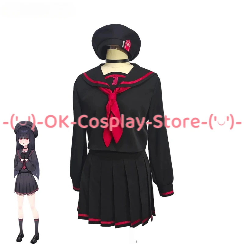 

Game Blue Archive Nakamasa Ichika Assistant Cosplay Costume Cute Sailor Dress Suit With Hat Halloween Party Outfits Custom Made