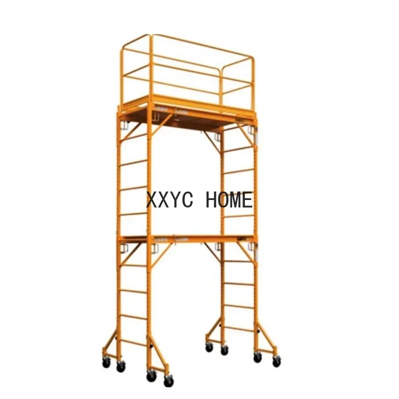 Quick installation multifunctional mobile scaffolding folding lifting platform activity decoration scaffolding horse stool