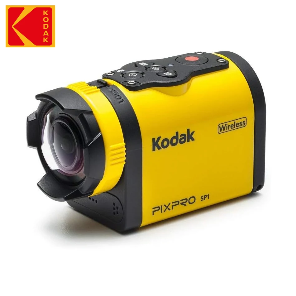 Kodak Action Camera PIXPRO SP1 WiFi Anti-shake WaterProof HD 1080P 160° Wide Angle Vidio Digital Cameras For Riding Diving Climb