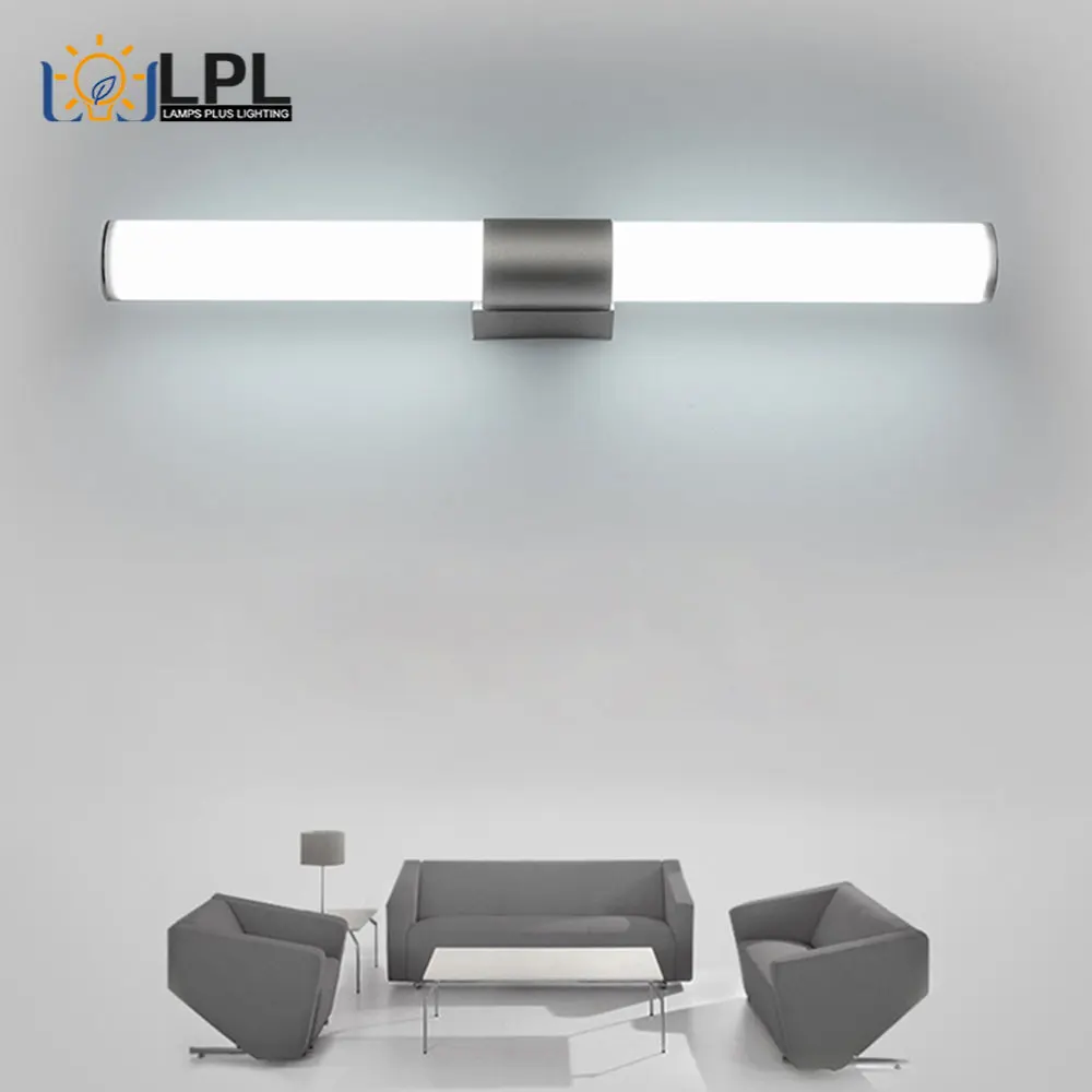 12W 25CM Wall Lamps Bathroom Led Mirror Light Waterproof AC85-265V LED Tube Modern Wall Lamp Bathroom Lighting