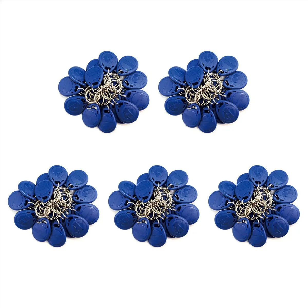 *ABDH 250개 쓰기 가능 125KHz RFID 키 폽 근접식 ID 카드 토큰 태그 재기록 가능 T5577 범용