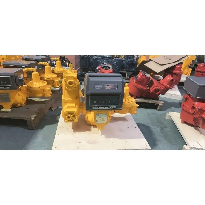 Liquefied Petroleum Gas Flow Meter Mechanical Type Flowmeter For Lpg Volumetric Lpg Flow Meter