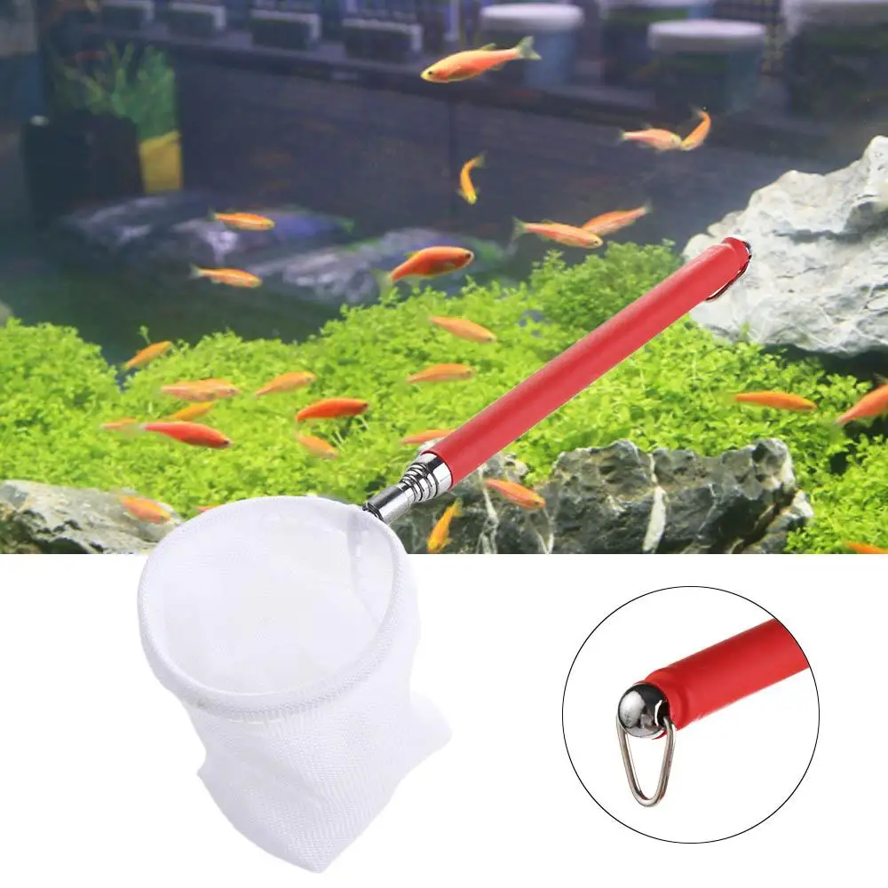 18-53cm Cleaning Tool Fish Scoop Shrimp Catching Fish Tank Cleaning Catch Net Fish Tank Accessory Fishnet Aquarium Supplies