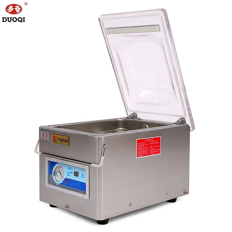 

Mini Chicken Packing Machine Dry Fish Fruit Food Vacuum Sealer