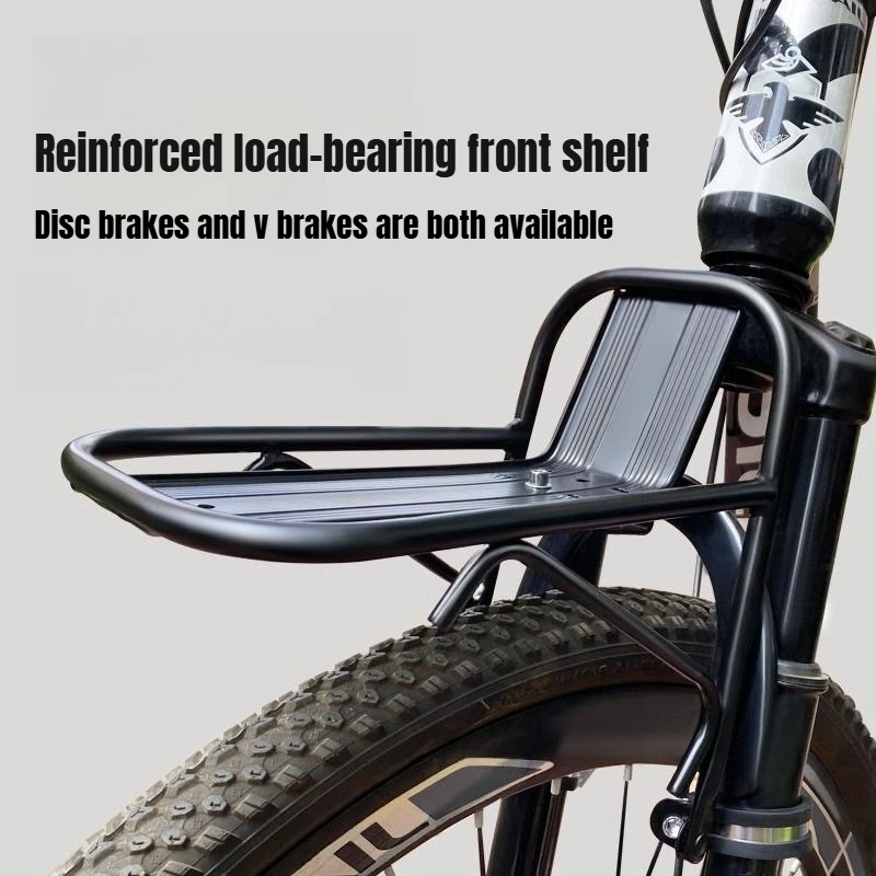 

Aluminum Alloy MTB Road Cycling Bike Bicycle Front Rack Carrier Panniers Bag Luggage Shelf Bracket Trunk for Bicycle Parts