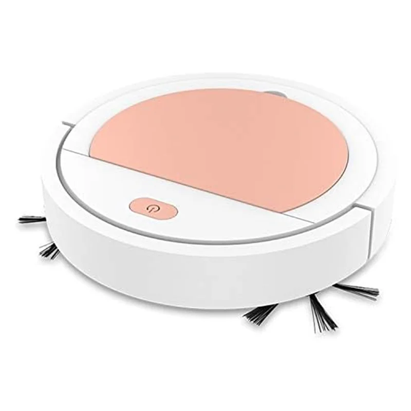 1Piece Robot Vacuum Cleaner GNHT SDJ-168 Household USB Charging Automatic Cleaner Sweeping Robot Vacuum Cleaner White-A70Z