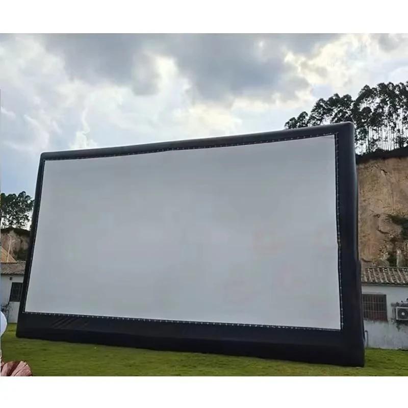 Inflatable Movie Screen Outdoor with Projector, Giant Inflatable Cinema Screen for Parking