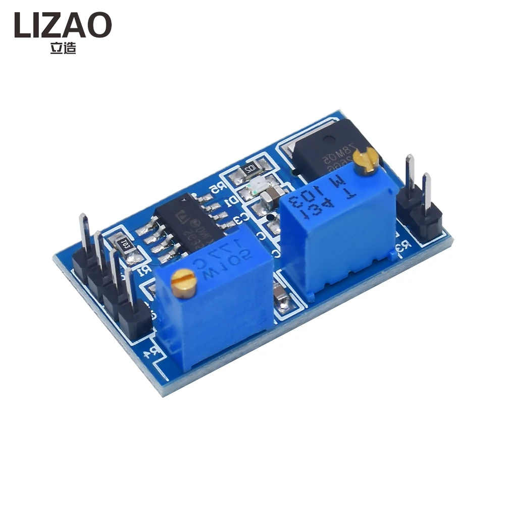 SG3525 PWM Controller Module, Adjustable Frequency 100Hz-100kHz 8V-12V for Waveform Generation