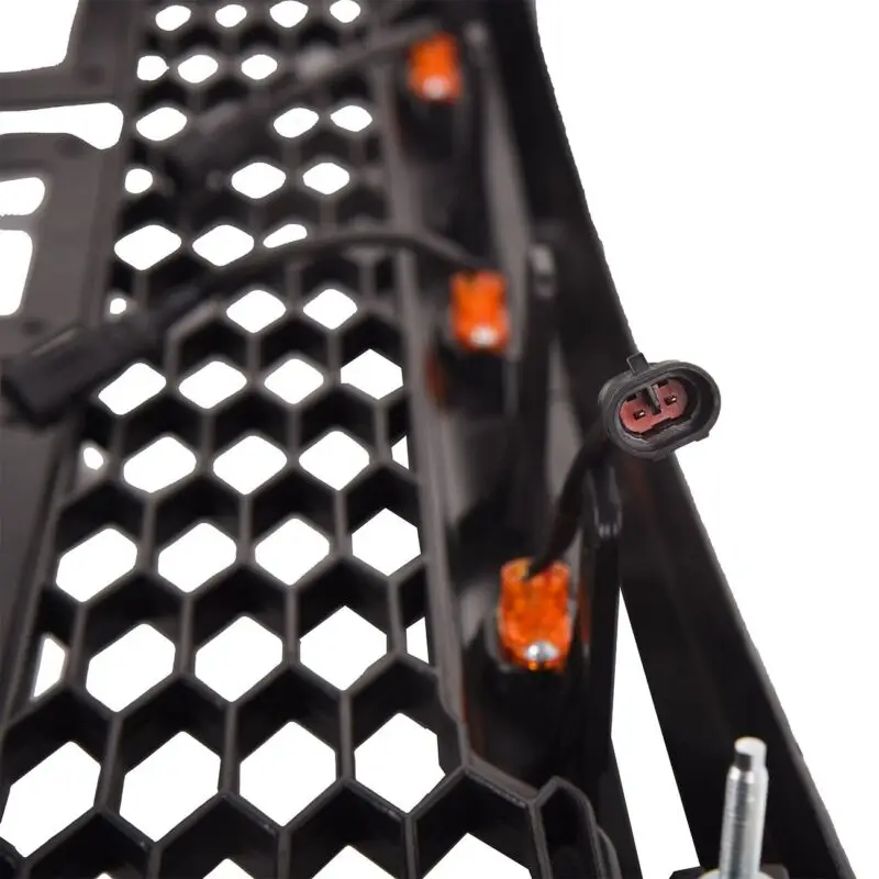 شبكة المصد الأمامي باللون الأسود لـ 2015-2017 FORD F150 F-150 Grill Raptor style #5