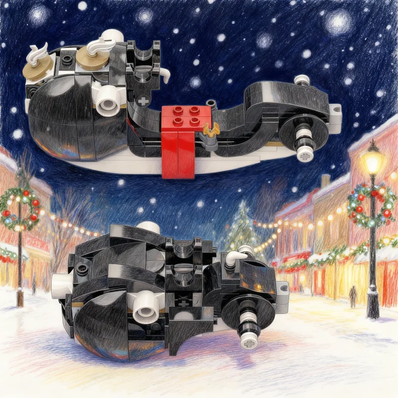 

419pcs MOC Ninjia Chonkie Egalt Model Building Blocks Construction Toy DIY Christmas Gift Assemble Creative Education Idea