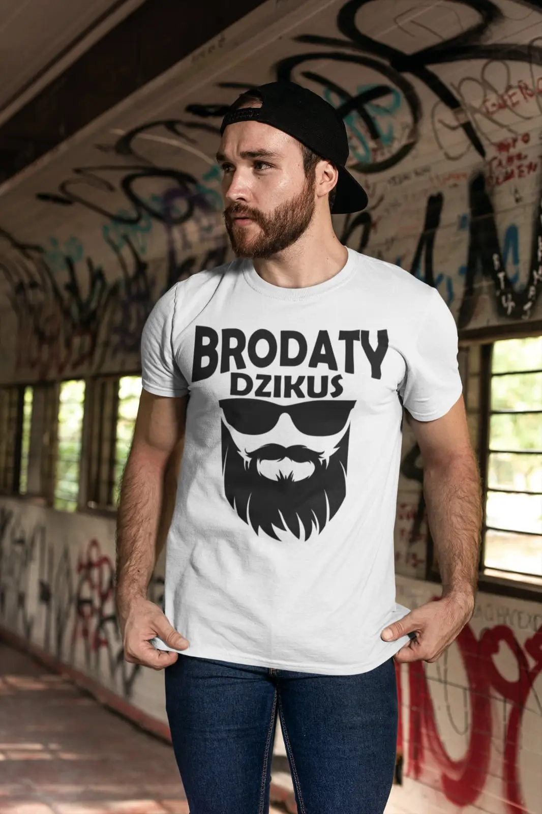 

Футболка Polish Polska Koszulka Brodaty Dzikus