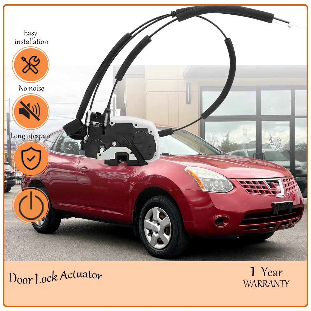 

Rear Right Passenger Side Door Latch Lock Actuator with Car Locks Fits 2008-2015 Nissan Rogue oem 937-269,82500-JM00A