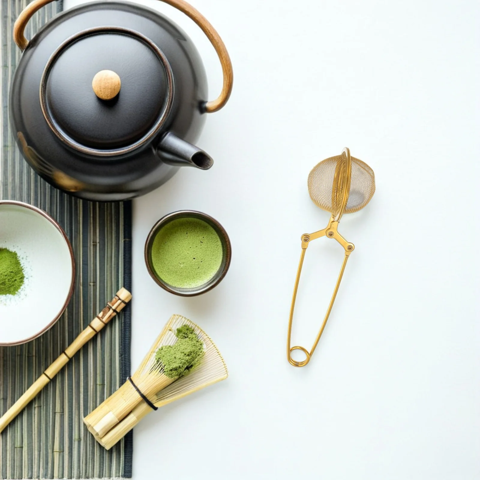 

2pcs Stainless Steel Strainer Lightweight Compact Design For Home Office Travel Use Filter Accessory Household Tea Infuser Leak