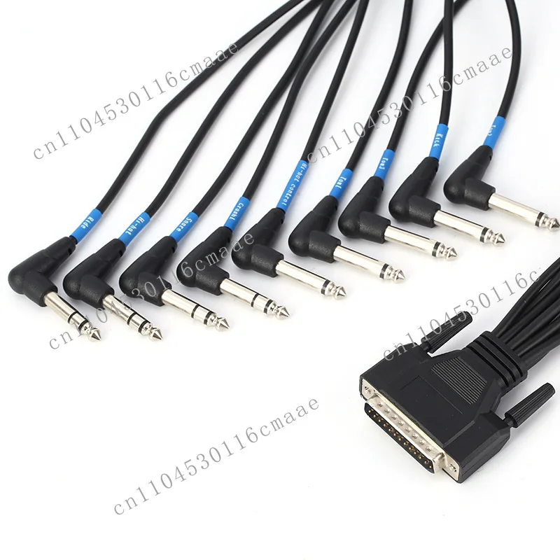 Microphone High Elastic PVC Audio Cable 90 Degree Elbow Electric Guitar Electronic Drum Custom Audio Cable