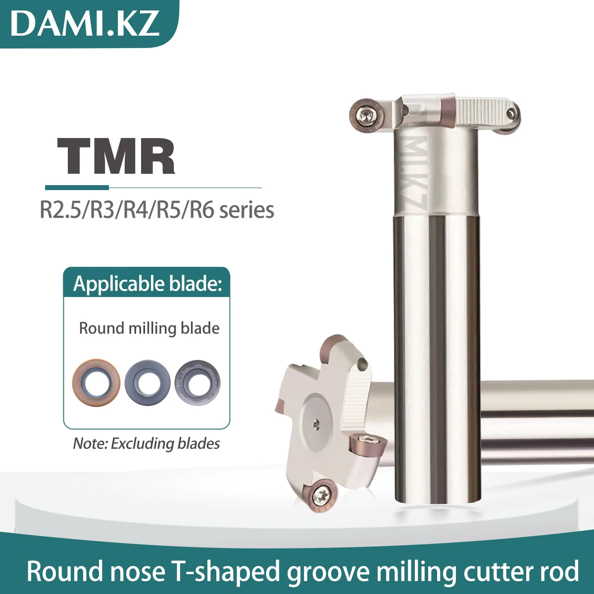 

CNC TMR T-slot Round Nose Milling Cutter Holder R3 R4 R5 R6 Milling Cutter Bar Use For Circular Milling Cutter Such As RCMT/RPMT