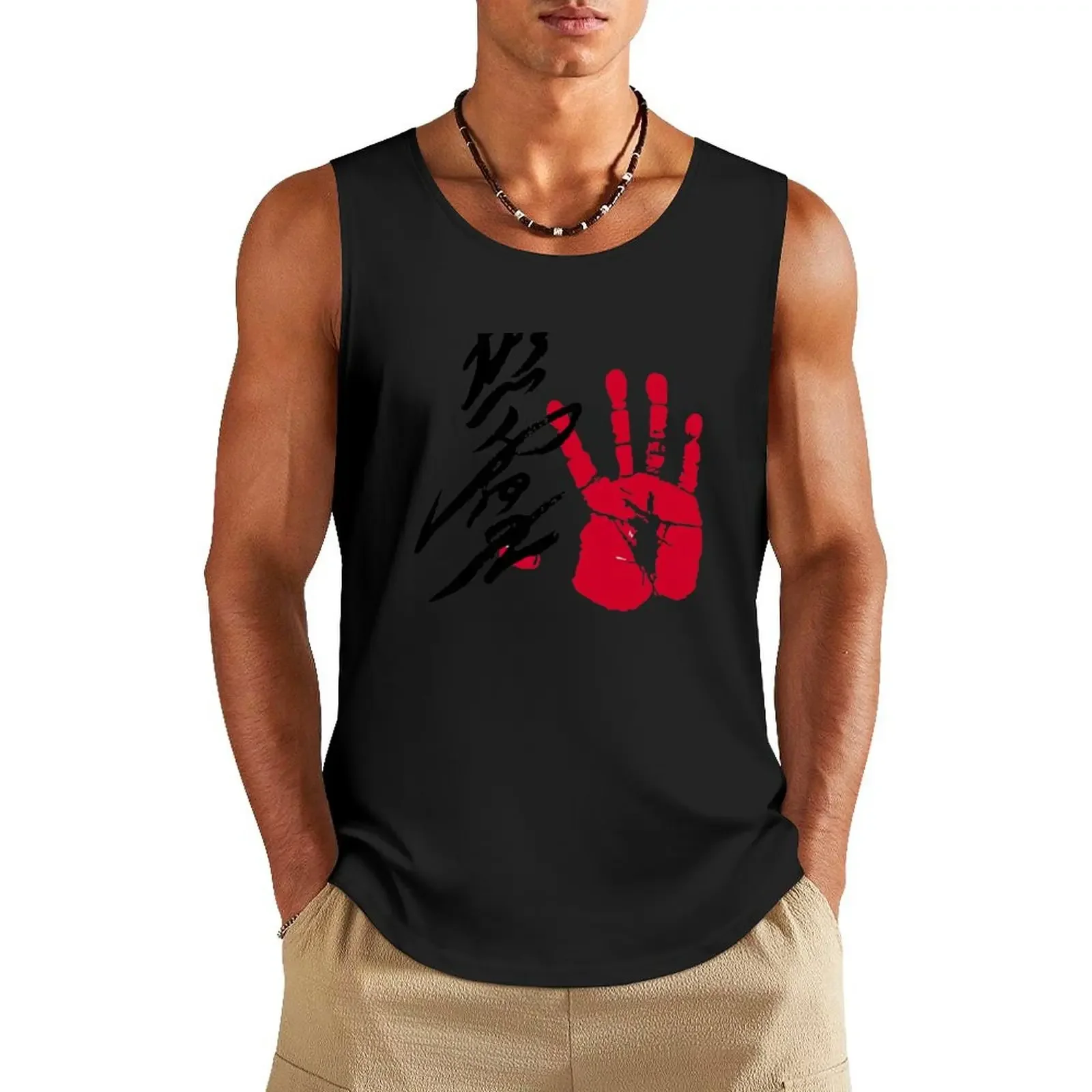 Terunofuji Sumo Tegata Tank Top gym accessories men vest for men fitness clothing for men Tank Top