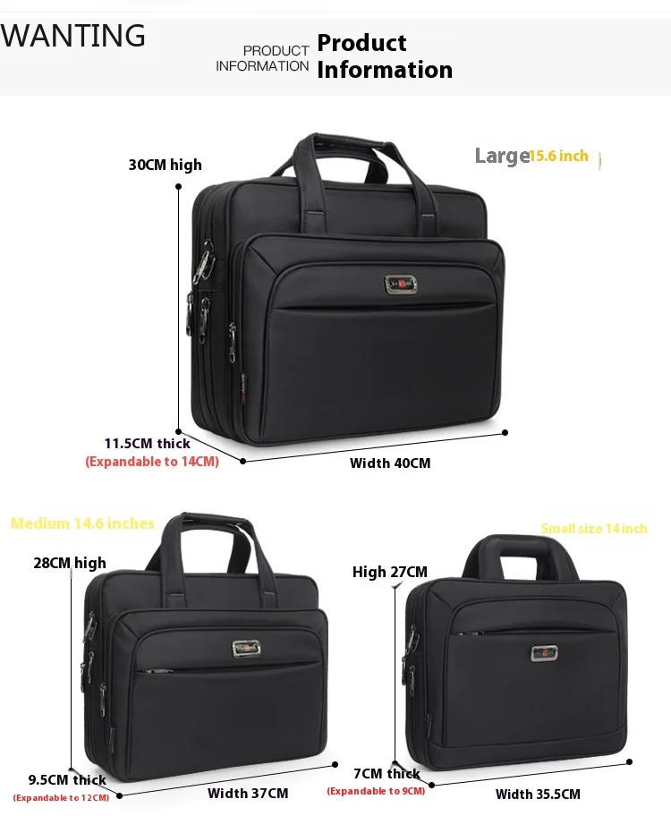 남자 싱글 숄더 백 14 "15" 16 인치 노트북 가방 남자 캐주얼 핸드백 비즈니스 서류 가방 Macbook Pro 케이스 용 컴퓨터 가방