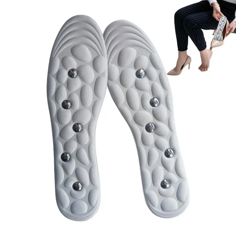 

Magnetic Massage Insoles Massage Shoe Insoles Magnetic Foot Insoles Comfortable Shoe Pad With Massage Points Shoe Inserts Cut To