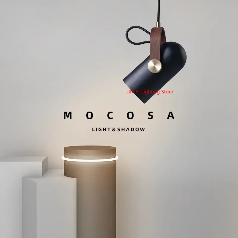 

Modern LED Hanging Bar Front Desk Clothing Store Lights Bedroom Bedside Lamp Study Dining Room Lights Simple Nordic Pendant