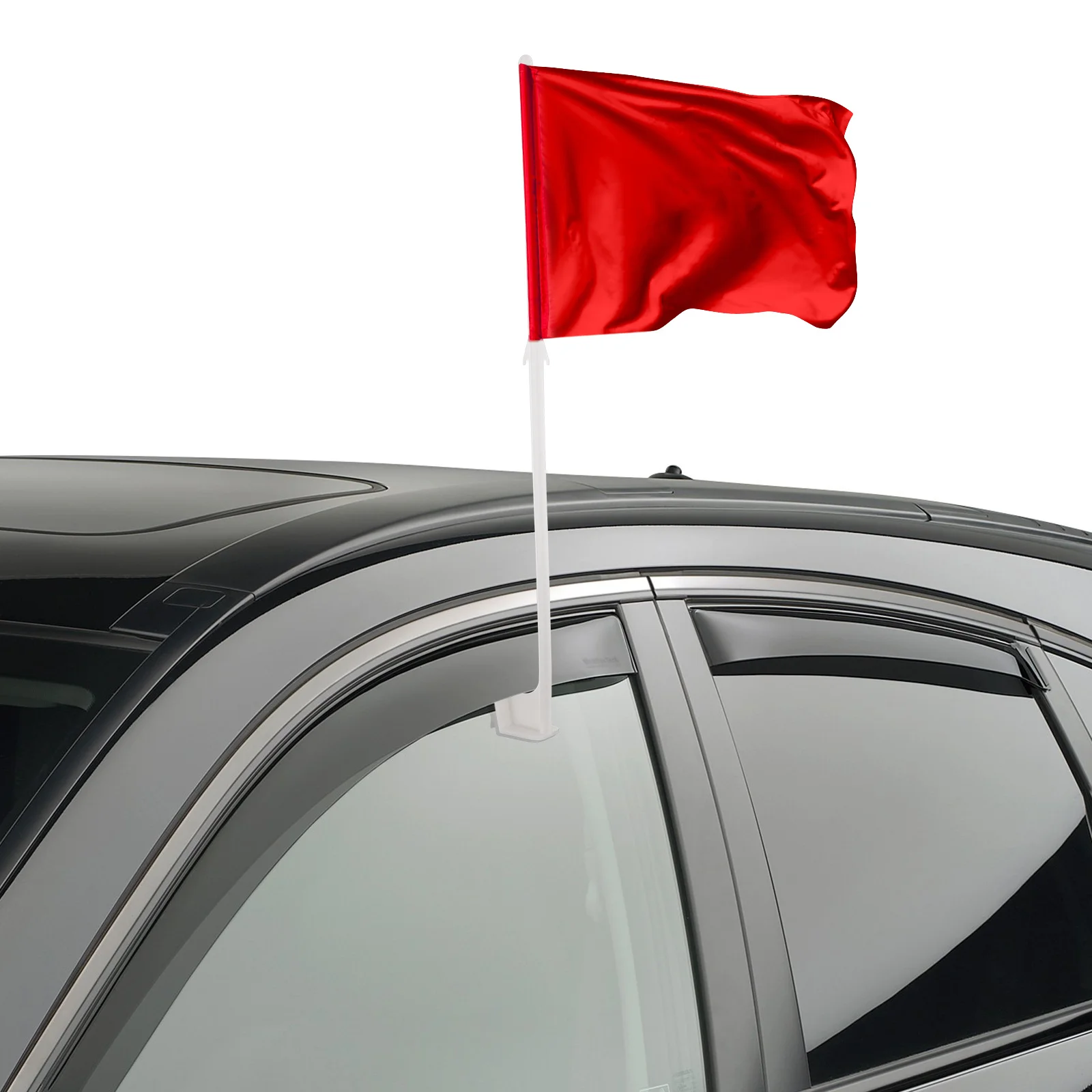 

12pcs Window Flagpoles Bracket For Car Vehicle Frames Clip On Poles Car Flag Holder Truck Support Holiday Decor Window Clip