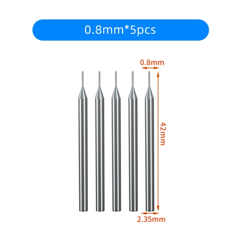 Maant D1/2uuL/BG W-05/Mechanic IR X5 5/7Pcs set 2.35mm grinding pen drill heads grinding pen replace tips IC polished cut