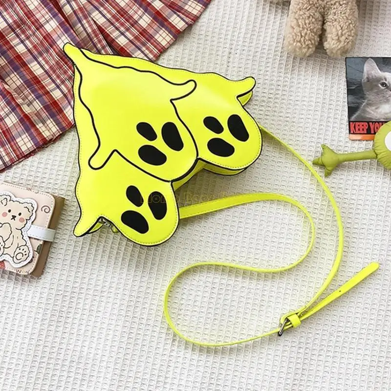 

X90D Shoulder Bags Pu Leather Crossbody Bags Ghtoic Printed Handbag
