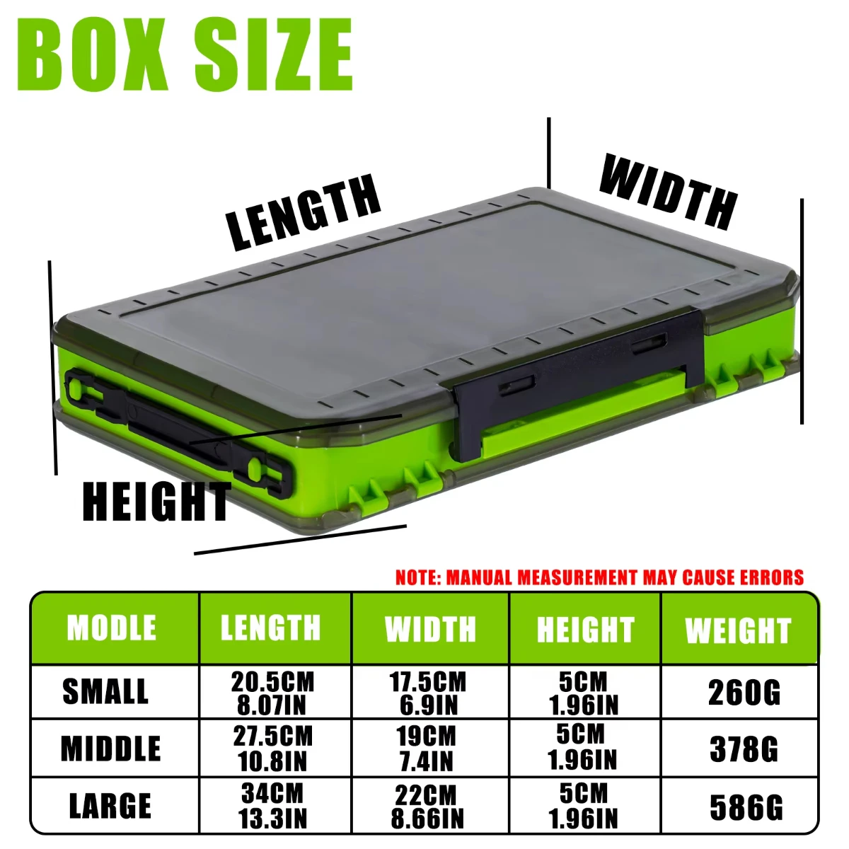 Large  Double Sided Lure Hook Boxes Fishing Tackle Box Lure Baits Container  Case Fishing Accessories Carp fishing rod pods Bfs